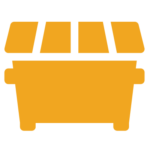 Landfill Dumpster Icon