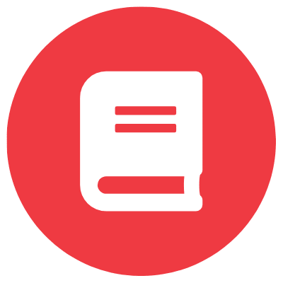 educate icon circle red